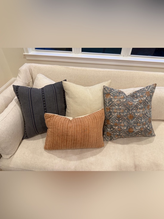One Affirmation Other - Linen Throw Pillow Cover Set